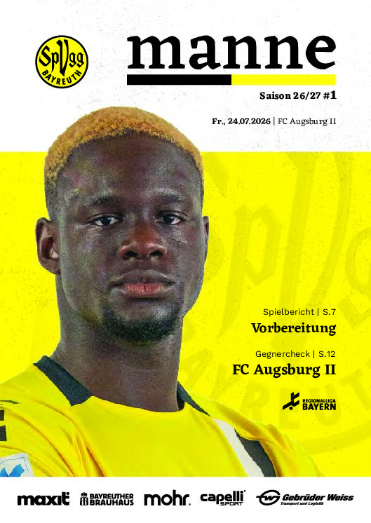 spvgg-bayreuth_stadionzeitschrift_manne_ausgabe_11_2026-27_A6_3.0_WEB