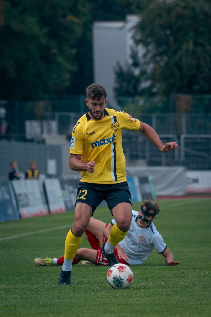 Niklas Jeck gegen den TSV Landsberg